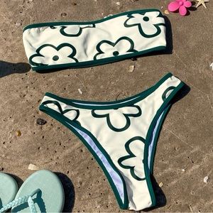 Floral Bandeau Bikini